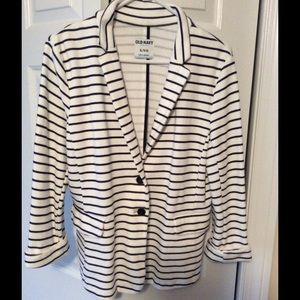 Cute Navy & White blazer