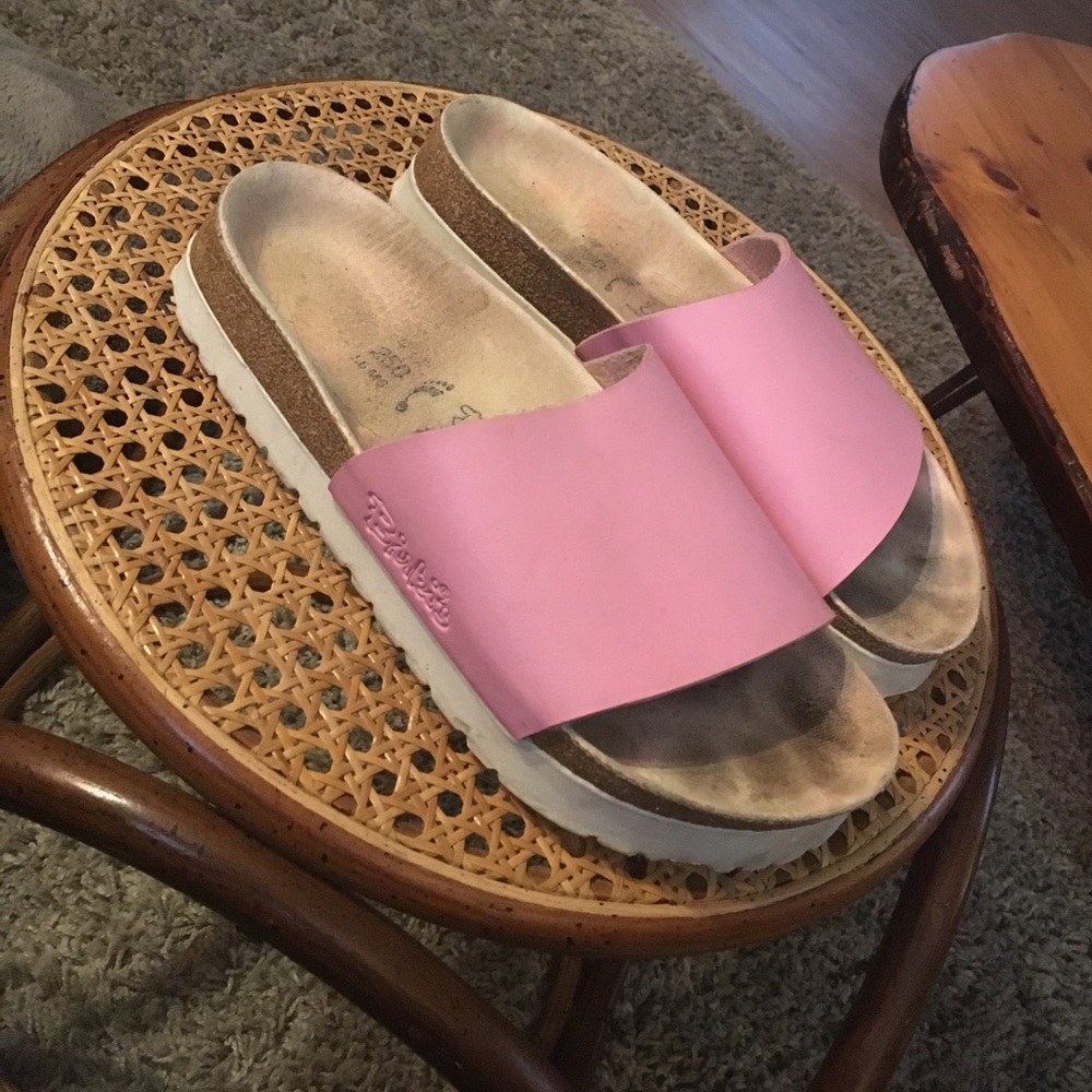 Pink Birkenstock Sandals