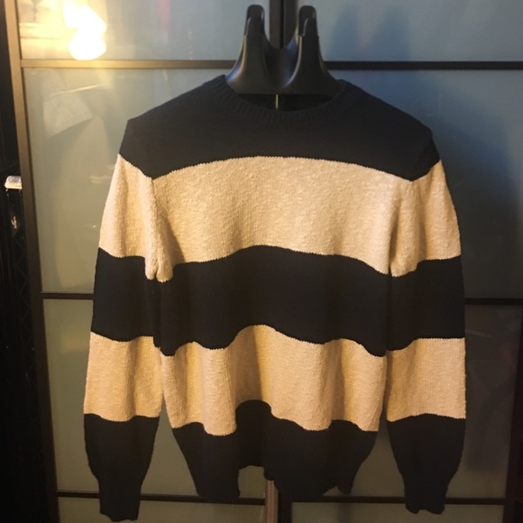 J. Crew Other - JCrew slub cotton surf stripe sweater
