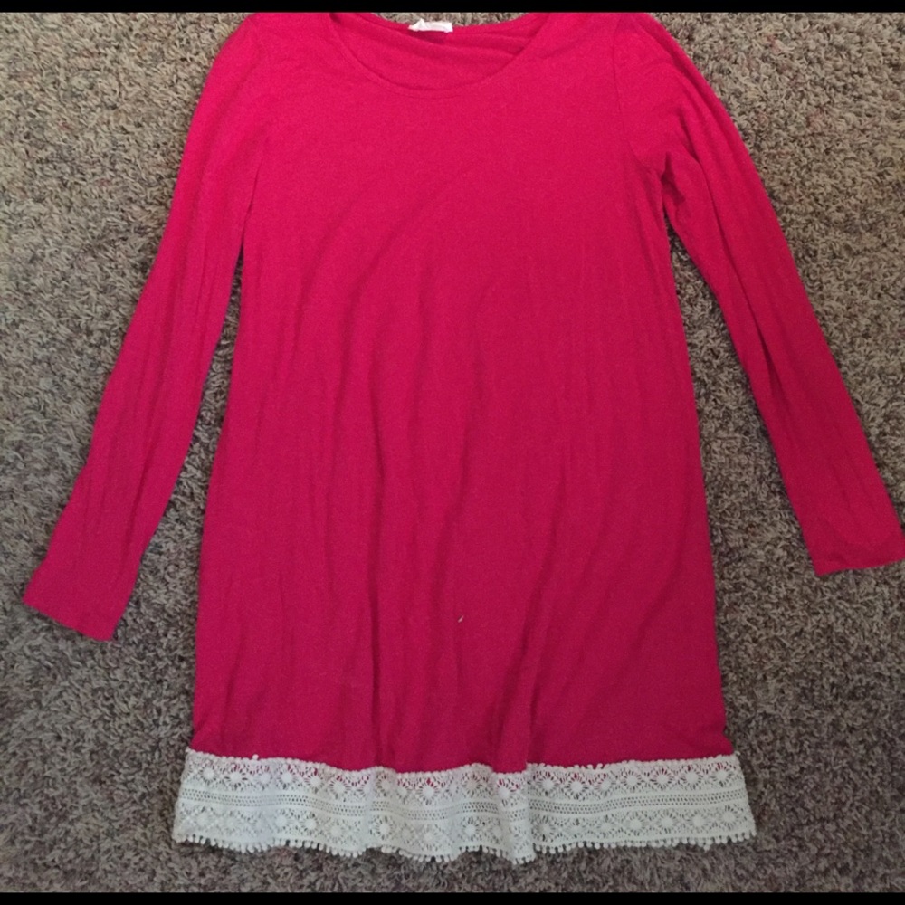 Beautiful pink long sleeve top!