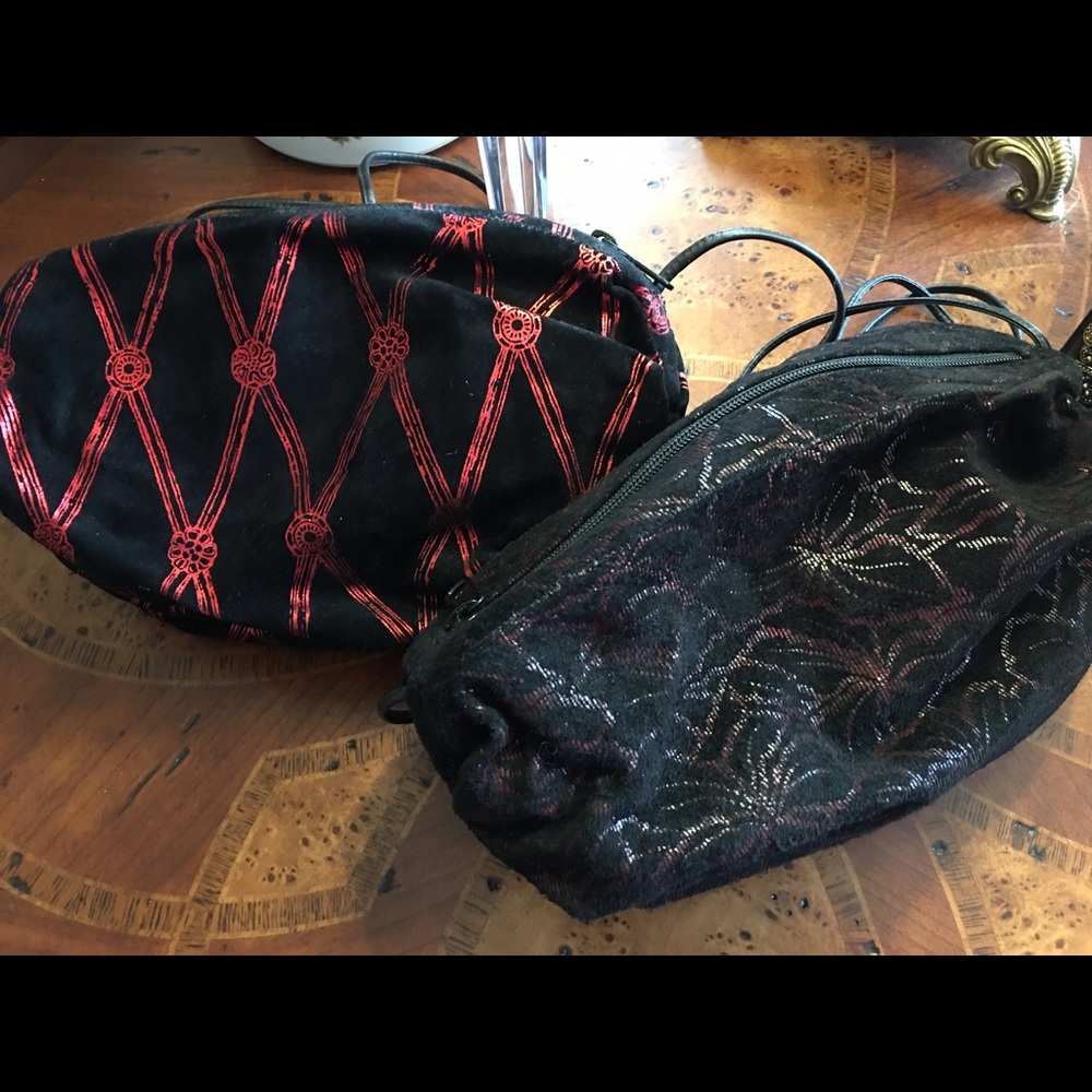 Carlos Falchi cross body bags TWO