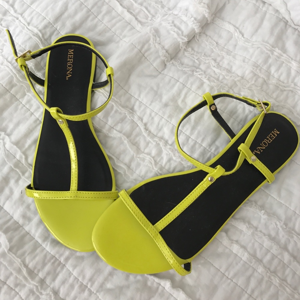 Yellow Sandals