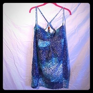 Multi blue sundress