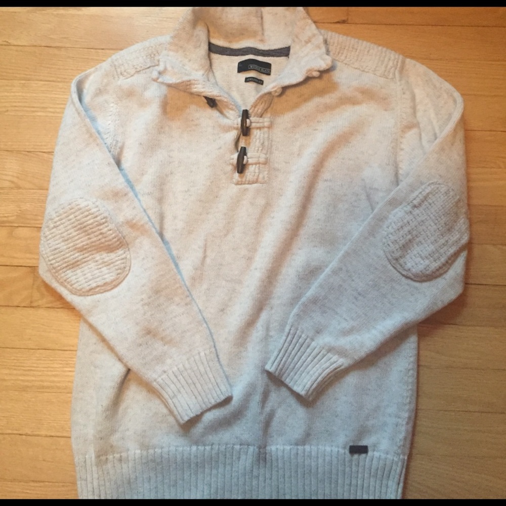 Buckle Black sweater mens
