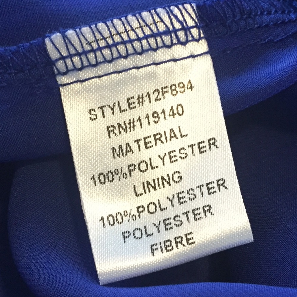 Blue/Gold Racerback Tank - Picture 4 of 4
