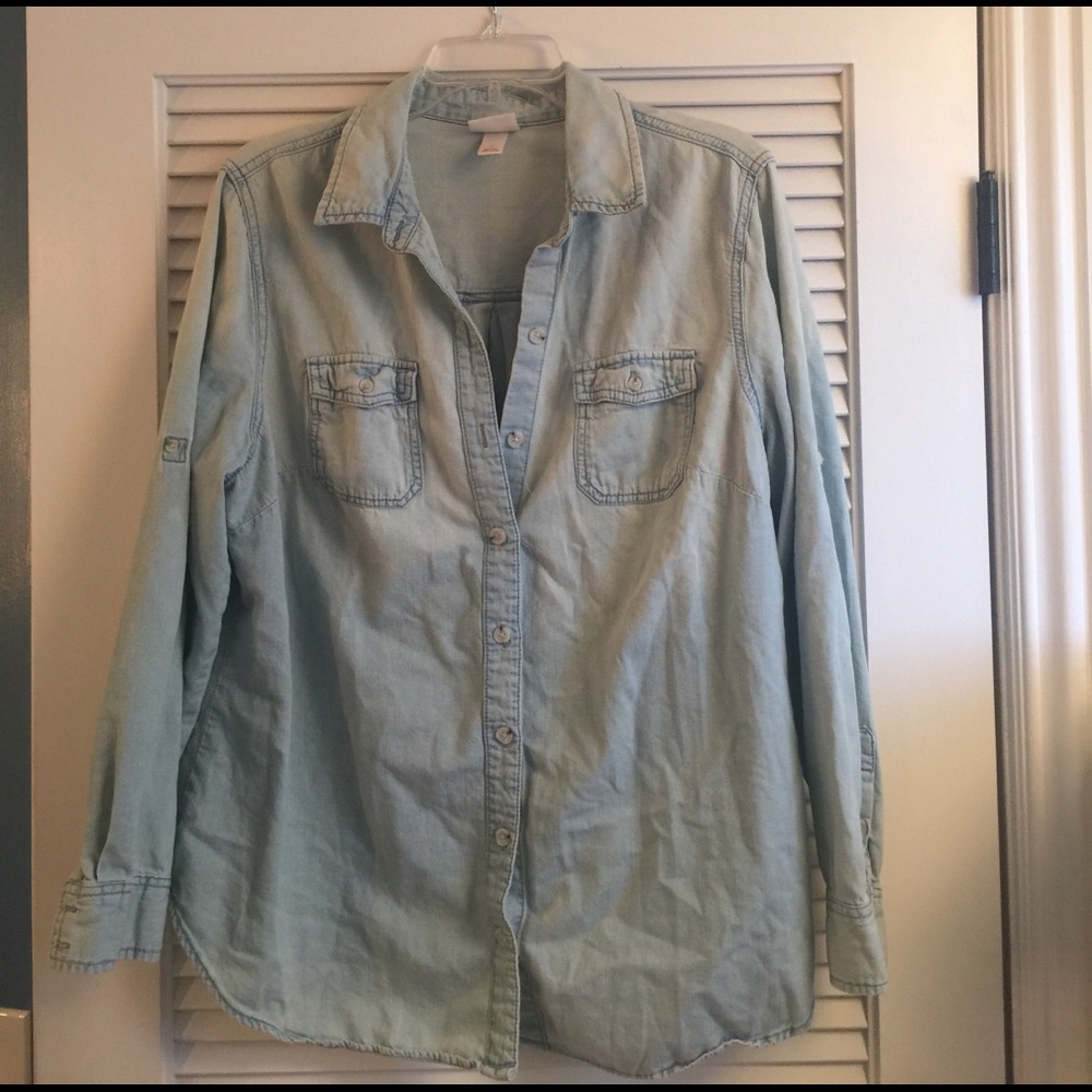 Missimo Chambray Top