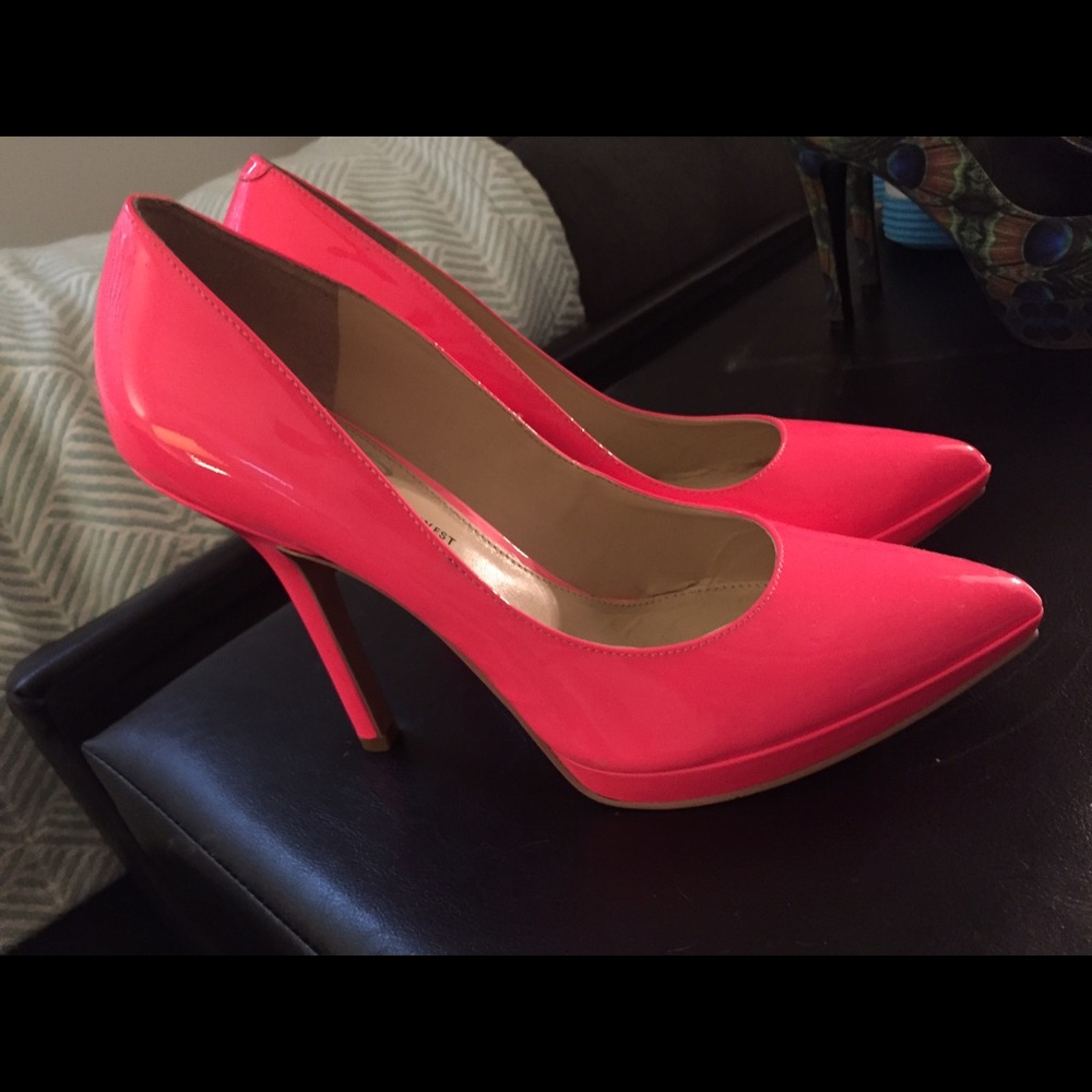 Nine West "Love Fury" Pink Heels