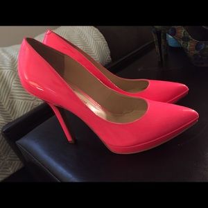 Nine West "Love Fury" Pink Heels