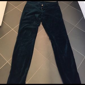 J Brand velvet skinny pants J Brand velvet skinny pants