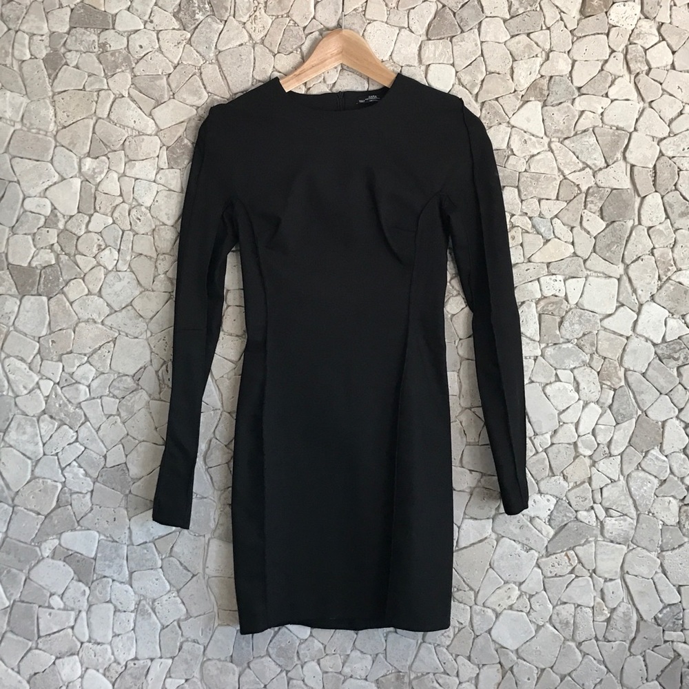 Zara scuba shift dress