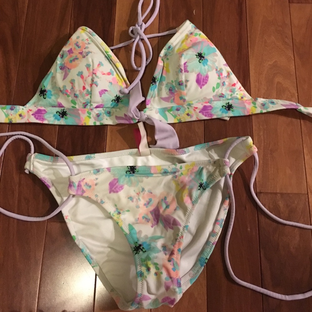 VS halter push up bikini set