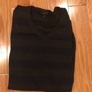 JCrew bold striped sweater