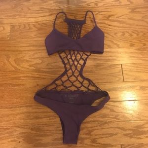 mikoh swimwear Xavier one piece size XS