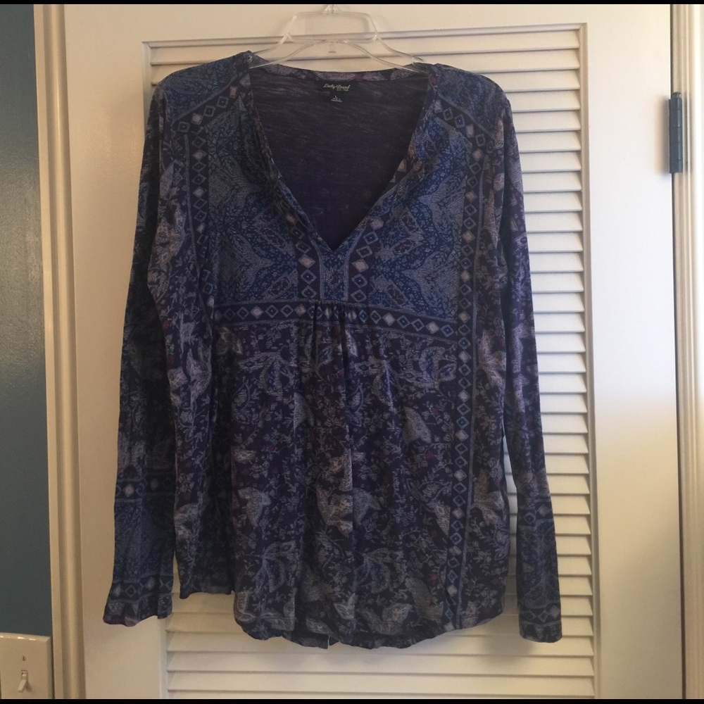 Lucky Brand Long Sleeve Top