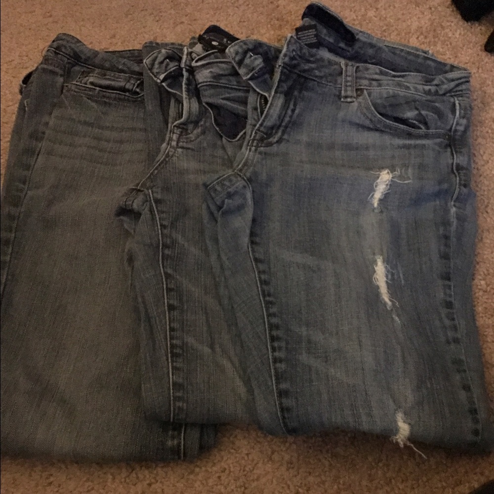 Lot of 3 Juniors Refuge jeans, 11 regular