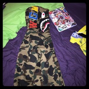 Shark bape hoodie