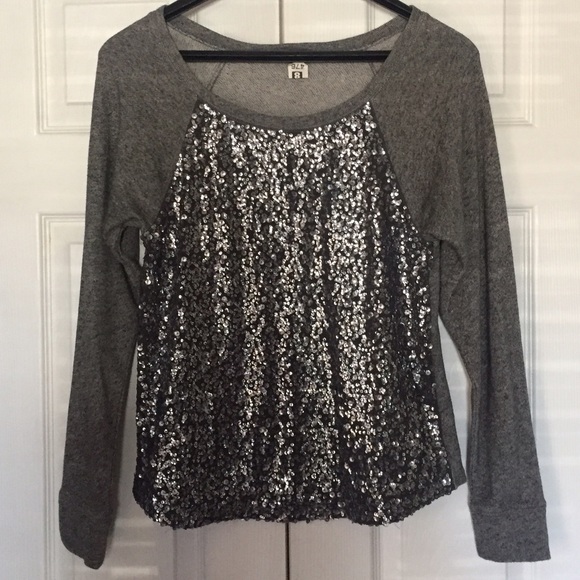 Express sequined sweater. Worn once & dry cleaned. - Picture 1 of 4