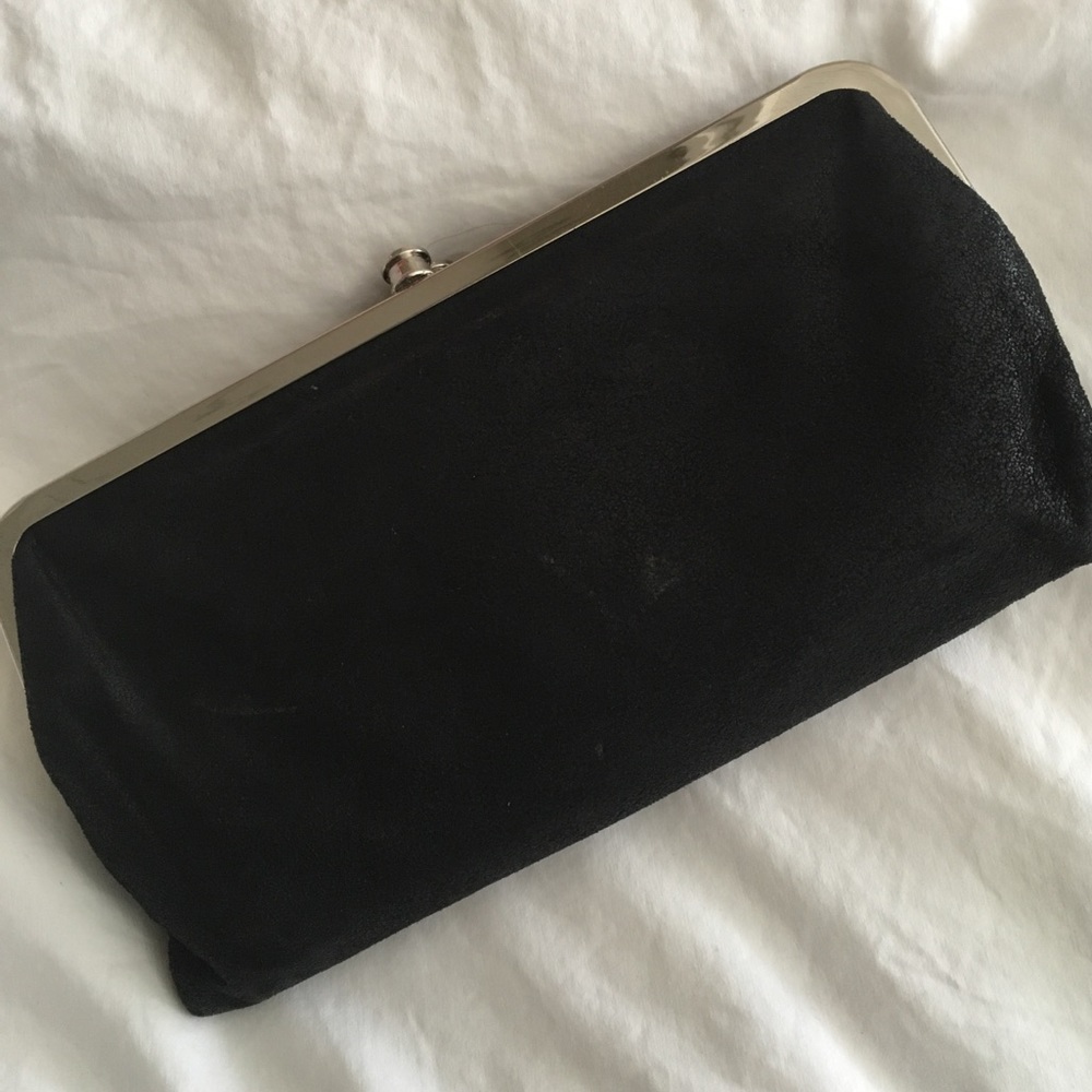 Hobo shimmer wallet clutch