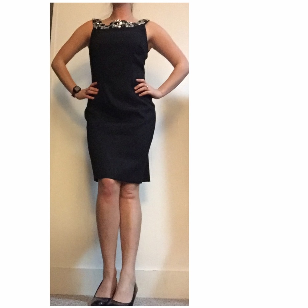 NWT Connected Apparel Little Black Dress