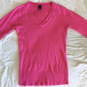 Atmosphere Pink Sweater V Neck NEW