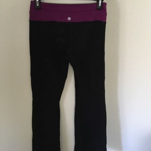 Lululemon Size 4 Reversible Yoga Pants