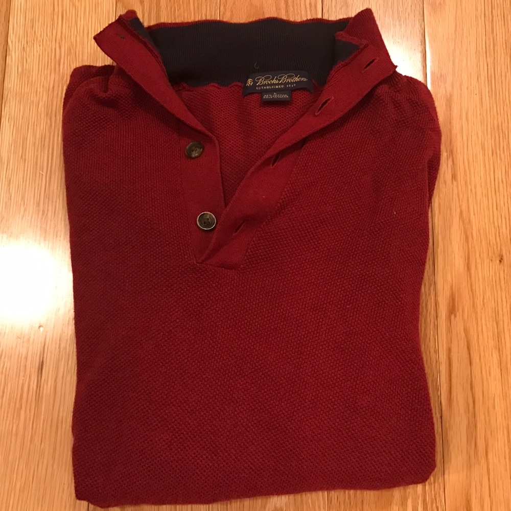 Brooks Brothers 3 button sweater