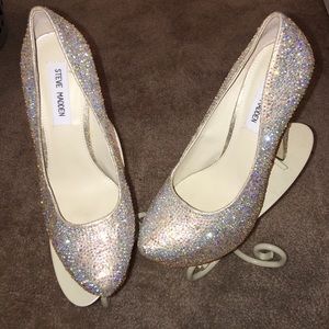 ⚡️SALE WAS $150 now $75HOLY BLING OF BLING HEELS !