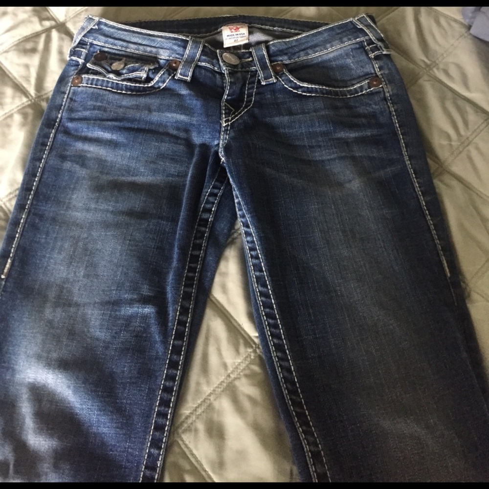 EUC True Religion Jeans/ Rainbow Billy