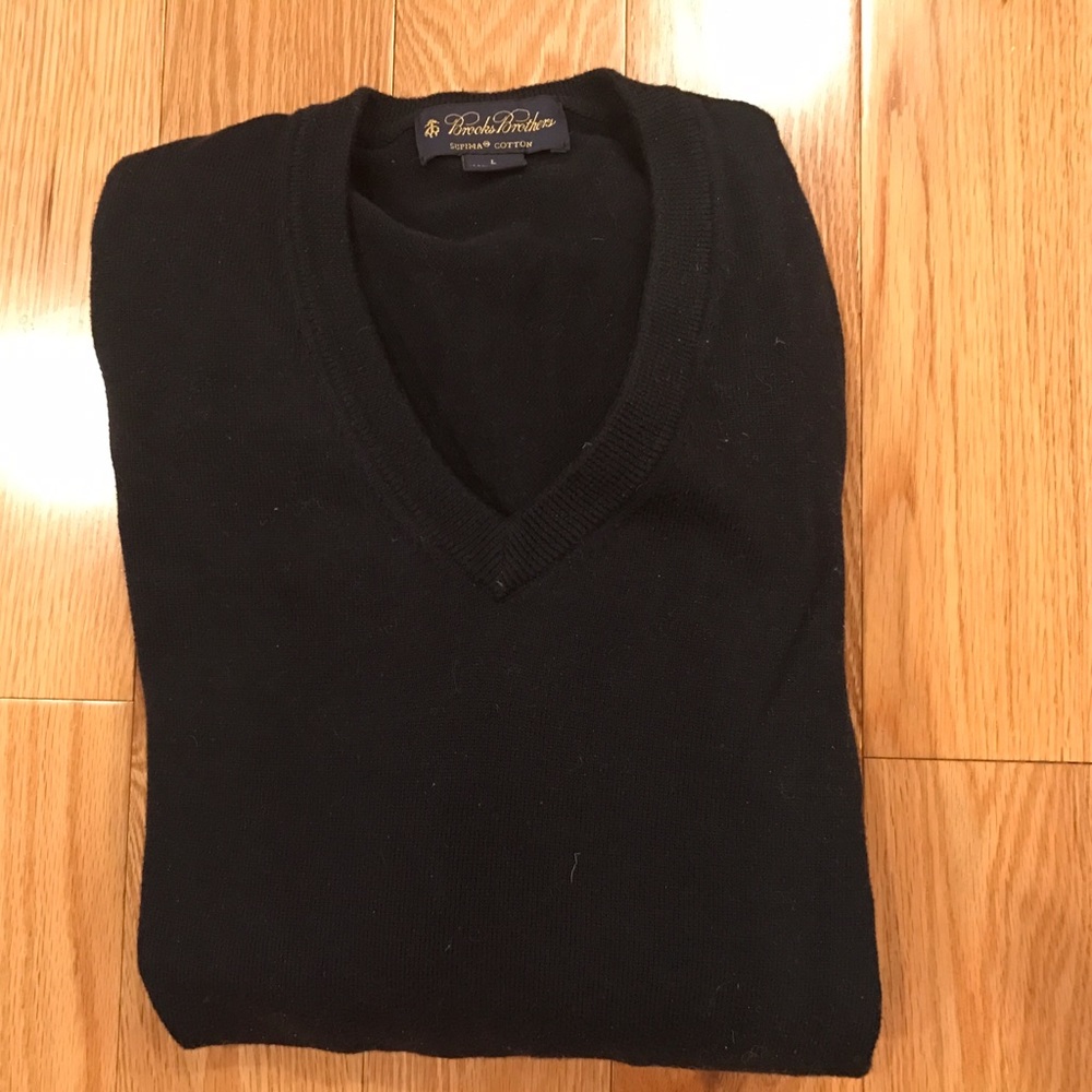 Brooks Brothers Supima cotton sweater