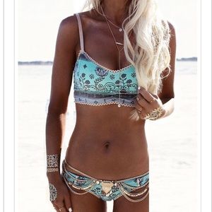 Final Markdown!!! NWT Baby Blue Bikini
