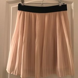 Forever 21 Light pink midi skirt.