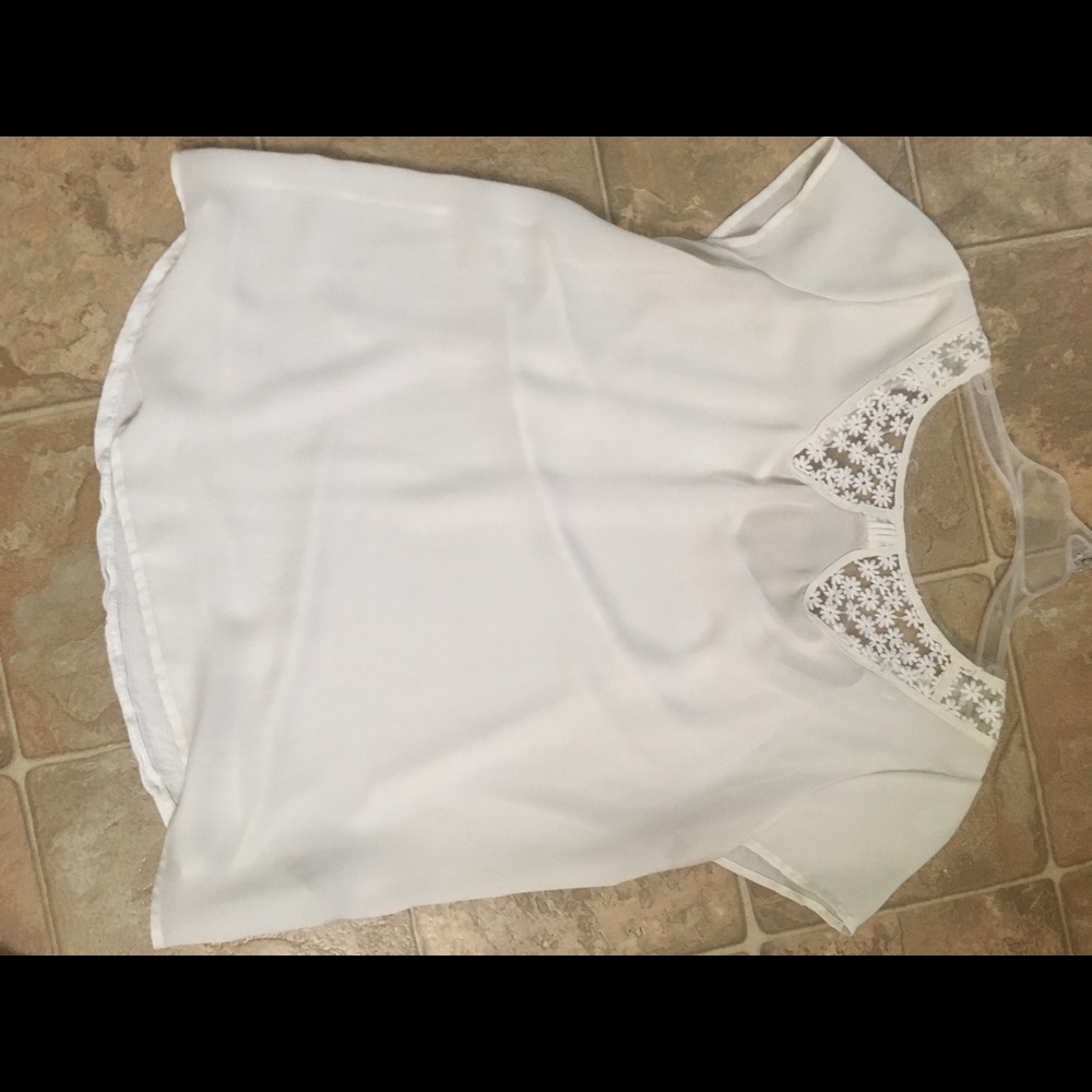White dress blouse