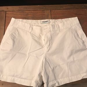 Old navy white shorts