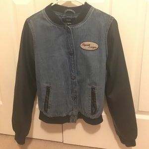 "Bayside League" forever 21 varsity jacket