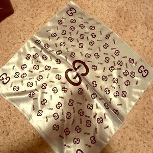 Gucci silk pocket scarf