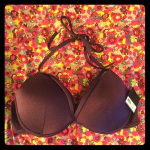 Victoria's Secret Push-up halter swim top