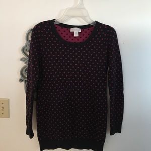 Polka dot Maternity Sweater