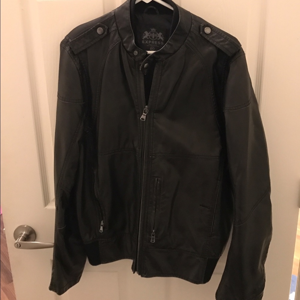 Express Men's Faux Leather Jacket