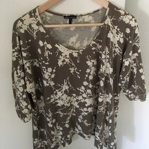 Ella Moss Floral Flowy Shirt
