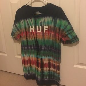 HUF Tie Dye shirt