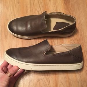 Olukai 'Kailua' Leather Slip-On