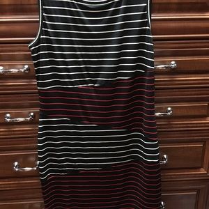 Calvin Klein striped dress