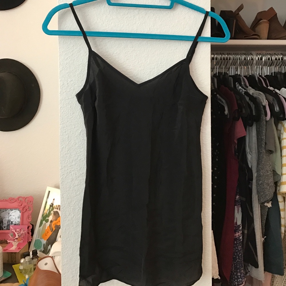 Black Slip Top J Crew