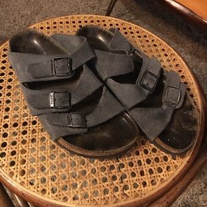 Gray Birkenstock Sandals