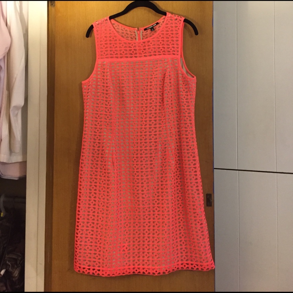Gianni Bini Neon Coral Dress