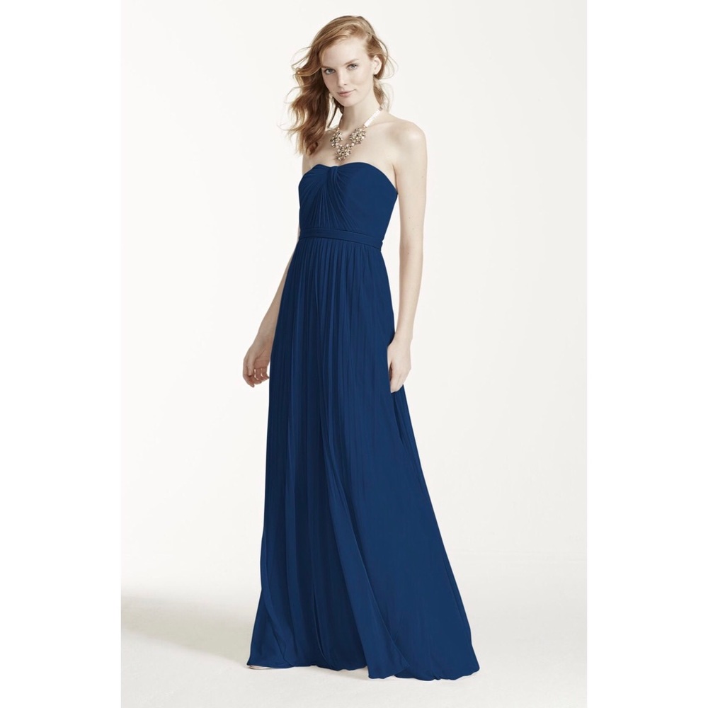 David's Bridal Versa Convertible Mesh Dress