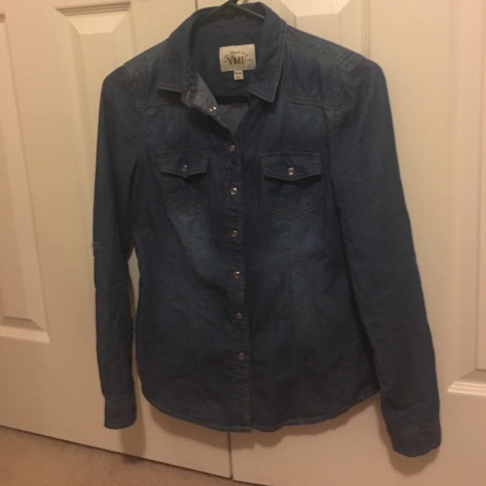 Denim Button down