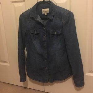 Denim Button down