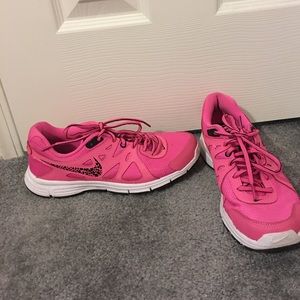 Bright Pink Nike Shoes