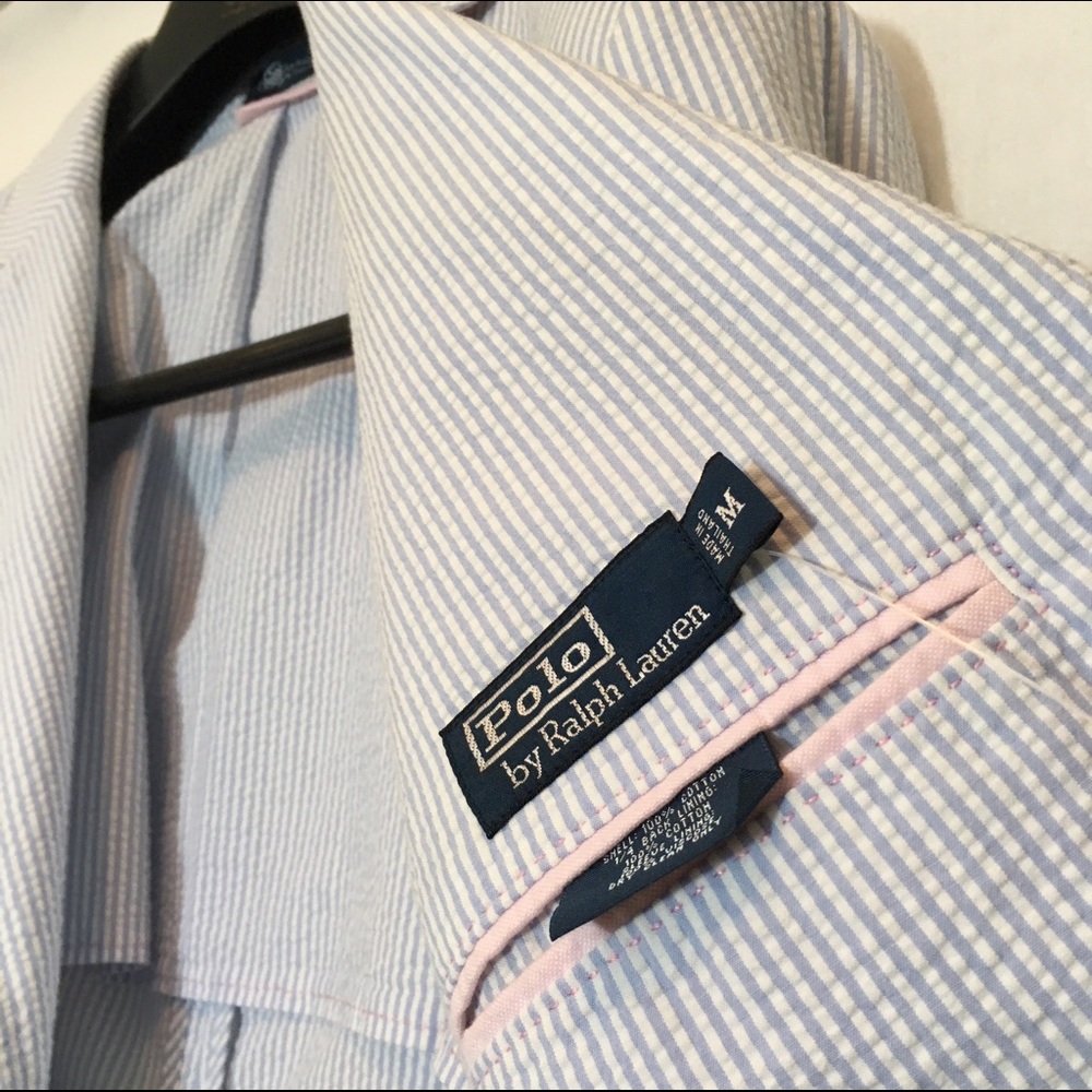 New Polo Ralph seersucker jacket